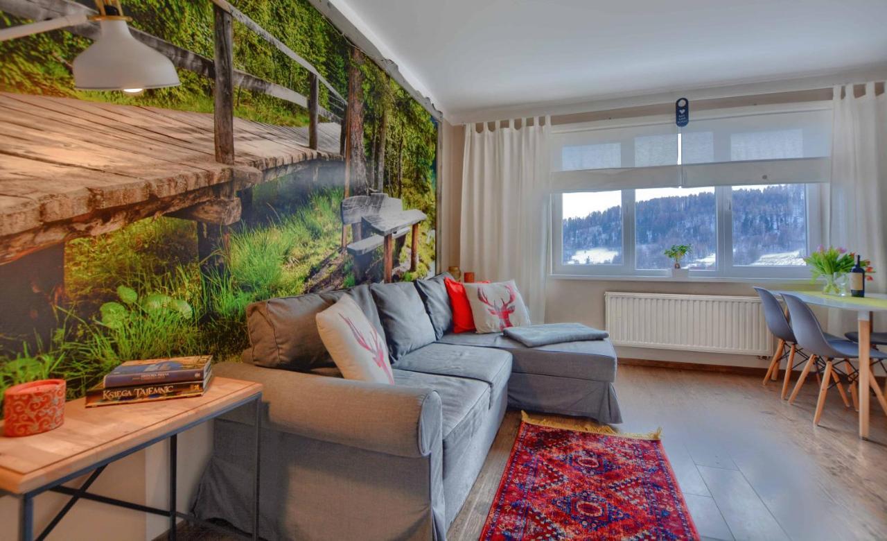 Apartament Zielona Mila Lägenhet Ustrzyki Dolne Exteriör bild